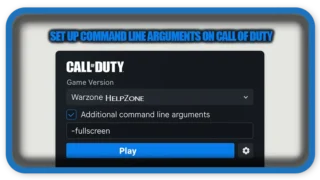 How To Set Up Command Line Arguments on Call of Duty