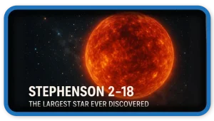 Stephenson The Largest Star