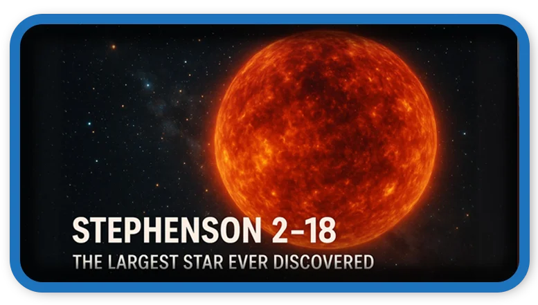 Stephenson The Largest Star