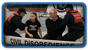 Thunberg & Cunningham Detained in Bosphorus Protest