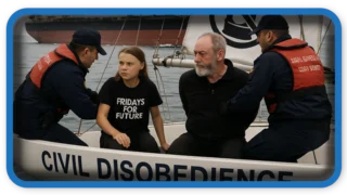 Thunberg & Cunningham Detained in Bosphorus Protest