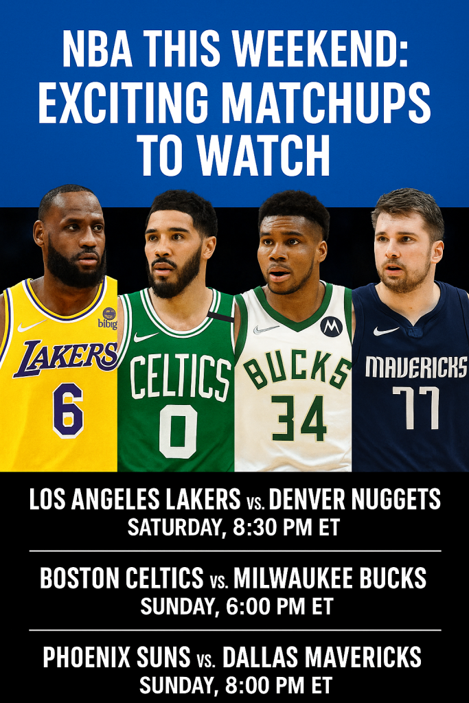NBA Top Games to Watch