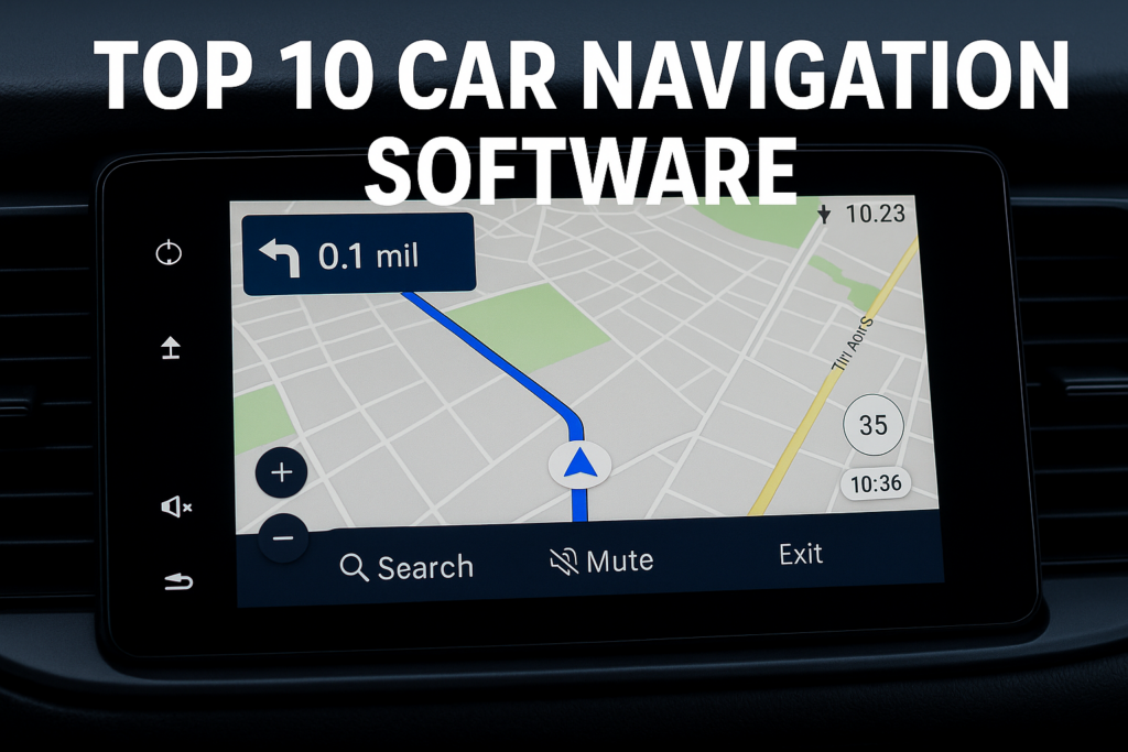 Top of The Best Car Navigation for Seamless Driving