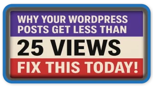 Why Your WP Posts Get Less Than 100 Views