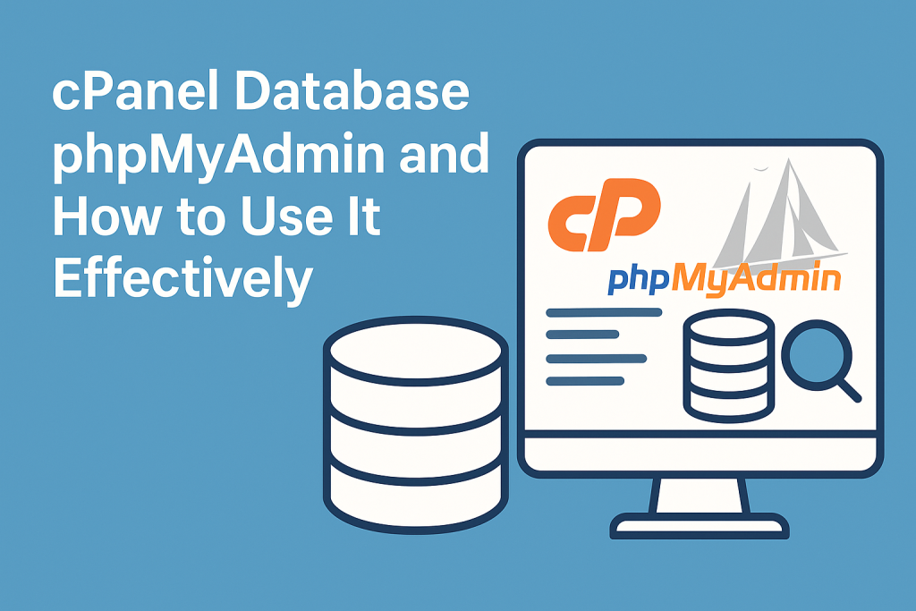 cPanel Database phpMyAdmin and How to Use