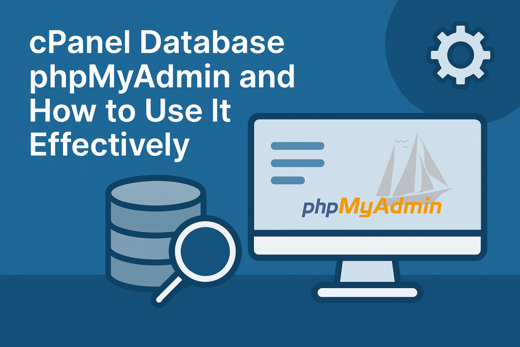 cPanel Database phpMyAdmin and How to Use It