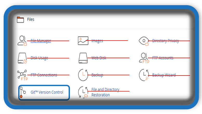 cPanel Git Version Control