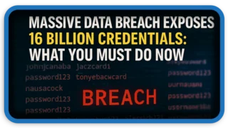 Data Breach Exposes 16 Billion Credentials What You Do Now