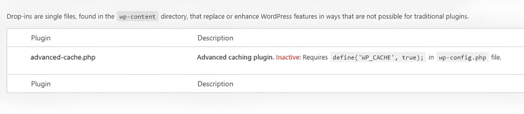 Fix the WP_CACHE Warning in WordPress