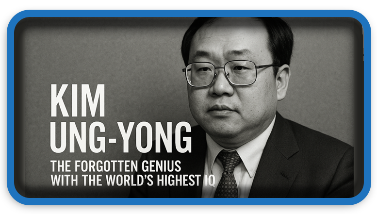Genius with the World’s Highest IQ