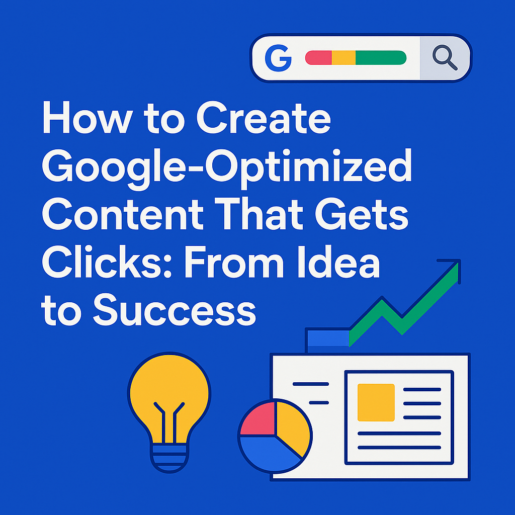 Google-Optimized Content That Gets Clicks From Idea to Success