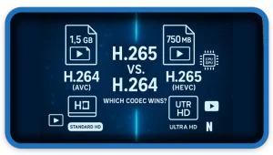 H.265 (HEVC) vs. H.264 (AVC): Video Codec Supreme in 2025?