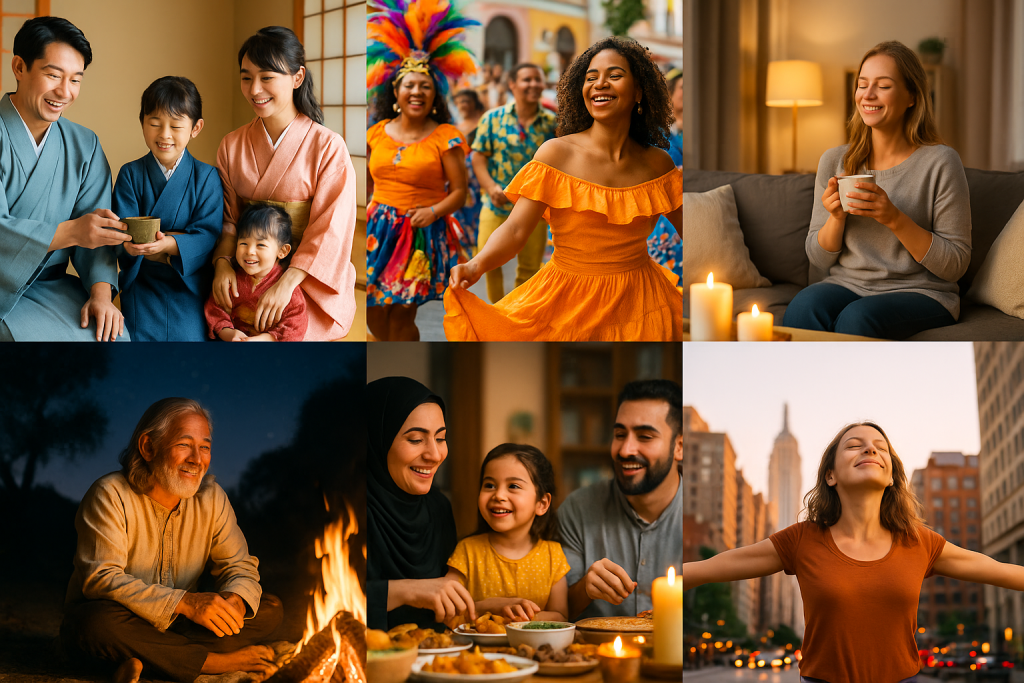 How Different Cultures Define and Pursue Happiness