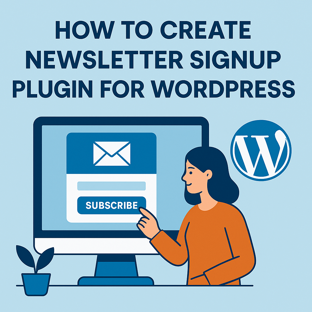 How To Create Newsletter Signup Plugin for WordPress