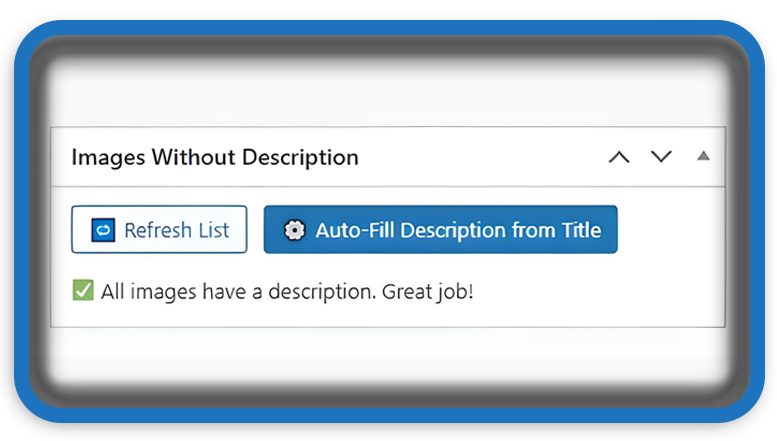 How To Fix Missing Image Descriptions in WordPress Automatically