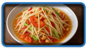 How To Prepare Thai Green Papaya Salad (Som Tum)