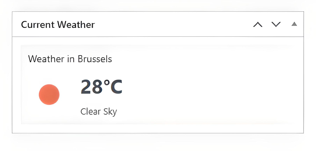 How To SetUp Weather Dashboard Widget for Your WordPress