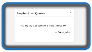 How to Create an Inspirational Quotes Widget for Your Dashboard