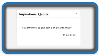 How to Create an Inspirational Quotes Widget for Your Dashboard