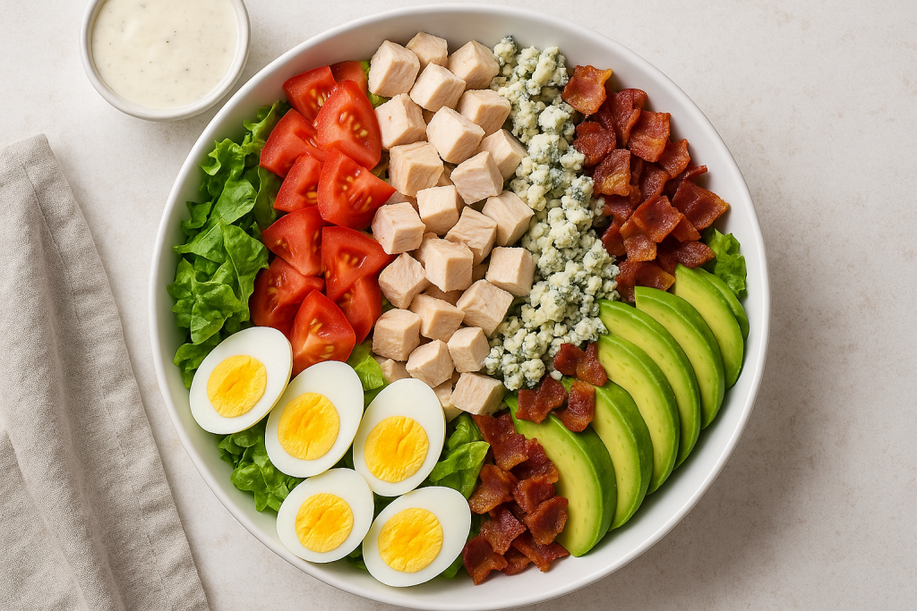 How to Prepare Cobb Salad Step-by-Step Recipe