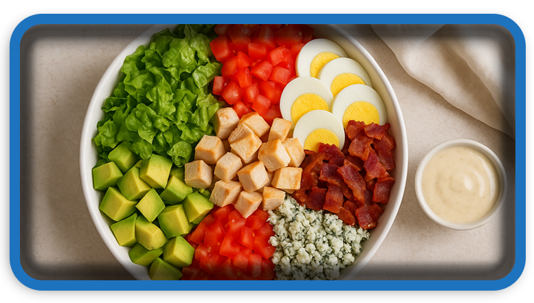 How to Prepare Cobb Salad Step-by-Step Recipe