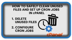 How to Safely Clean Unused Files and Set Up Cron Jobs in cPanel