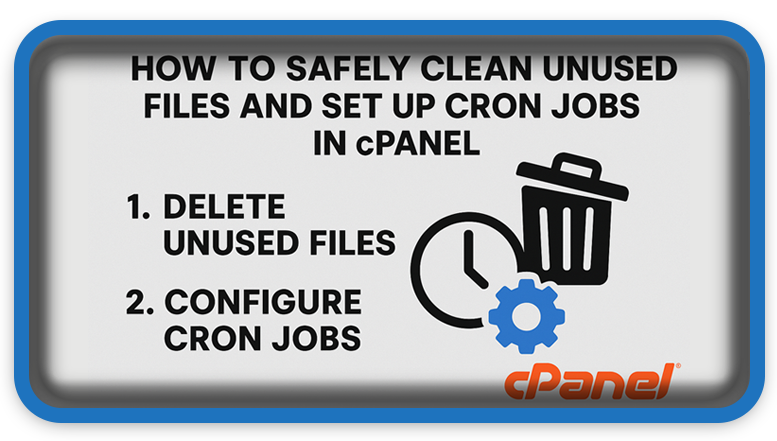 How to Safely Clean Unused Files and Set Up Cron Jobs in cPanel