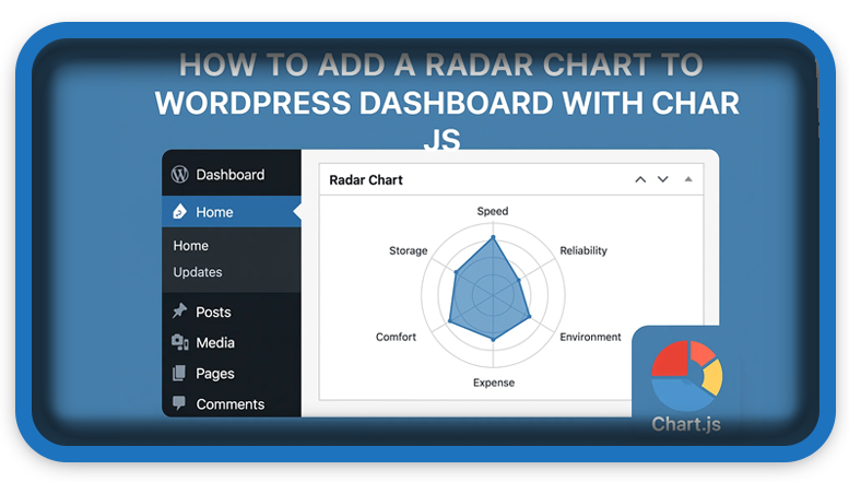 How To Add a Radar Chart to WordPress