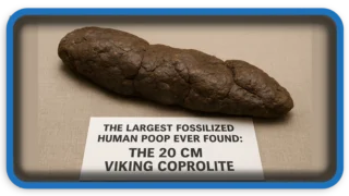 The Largest Fossilized Human Poop Ever Found