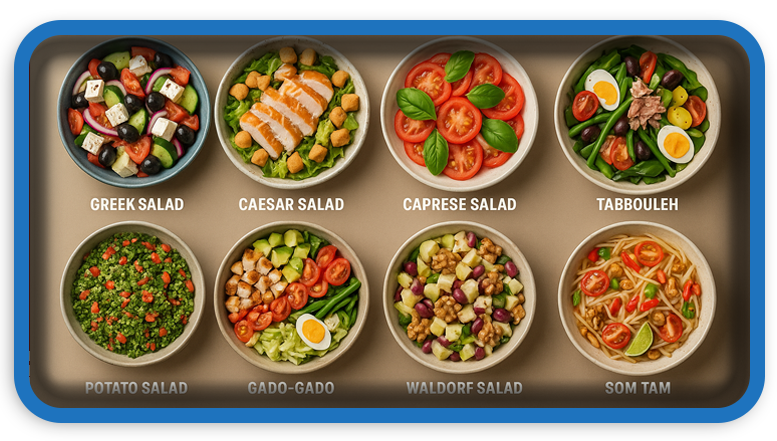 Top 10 Most Loved Salads from Around the World