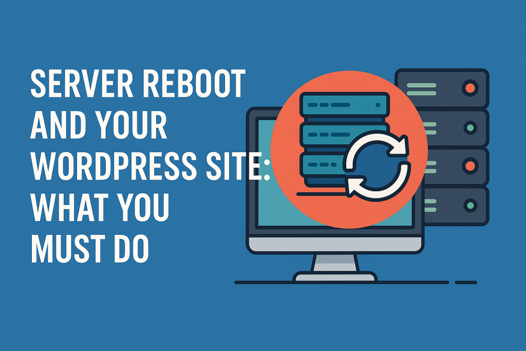 What to Do With Your Site During a Server Reboot