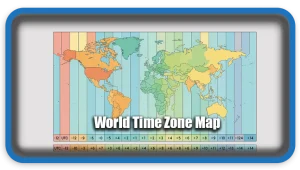 World Time Zone Map