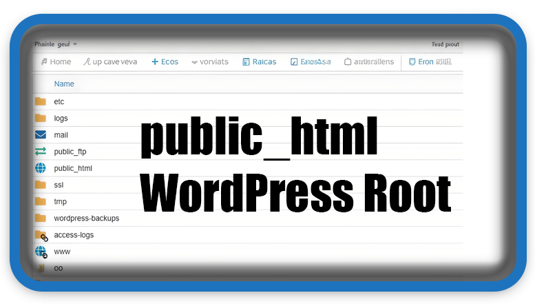 public_html WordPress Root