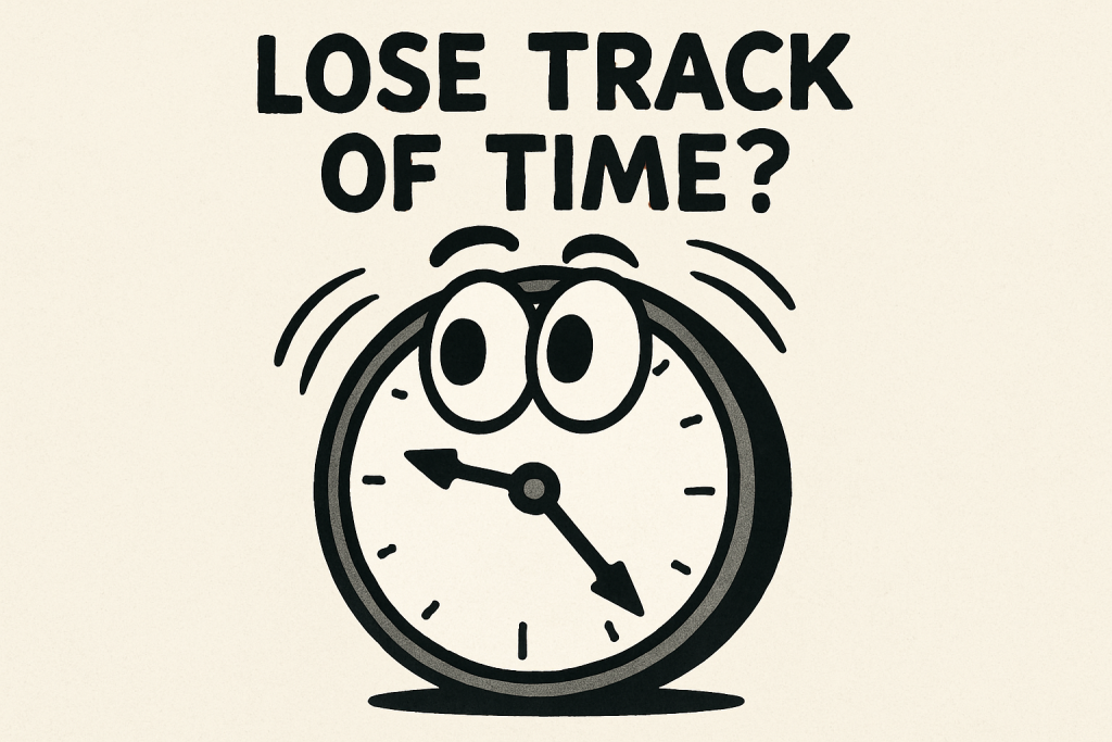 activities make you lose track of time?