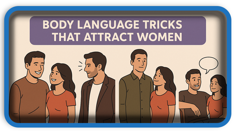 Body Language Tricks That Attract Women Like Nothing