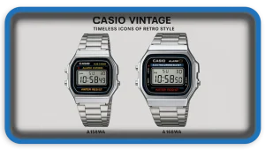 Casio Vintage A158WA and A168WA