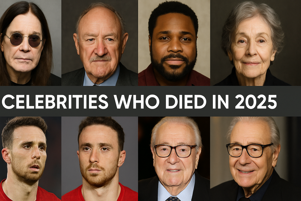 Celebrities Who Died in 2025