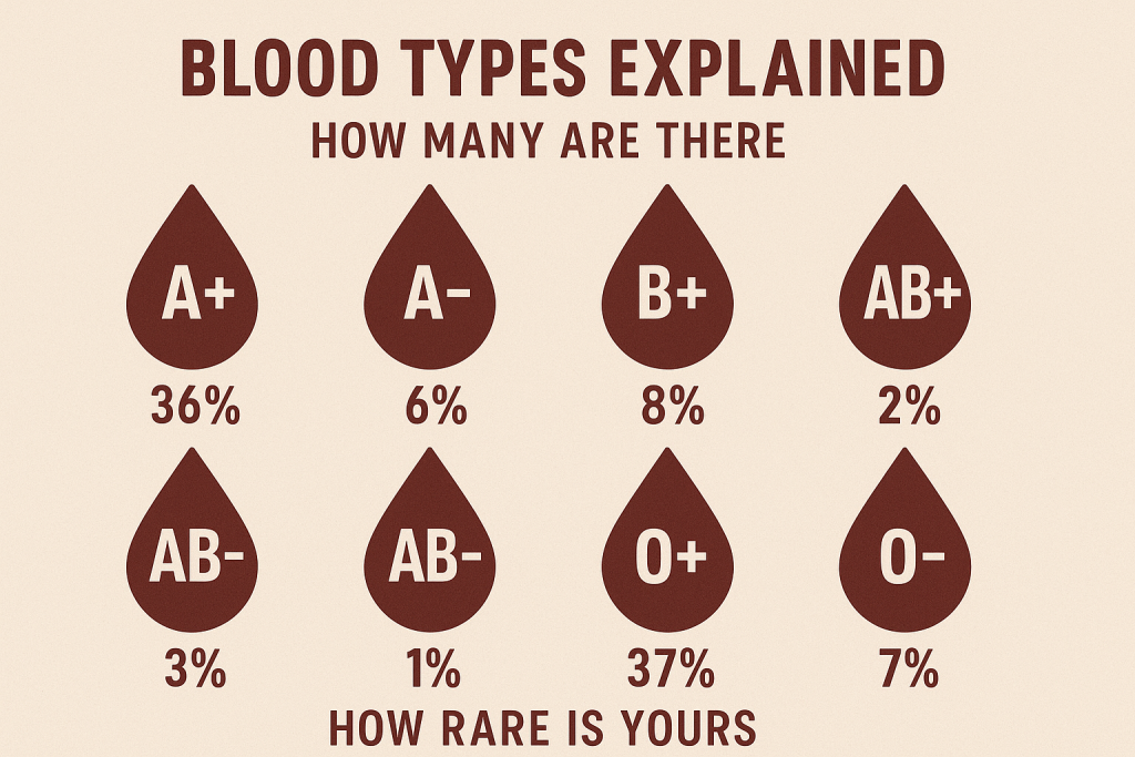 How Many Blood Types Are There