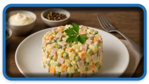 Russian Olivier Salad Recipe Step-by-Step