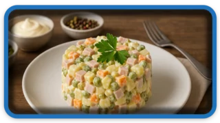 How To Prepare Russian Olivier Salad Recipe Step-by-Step