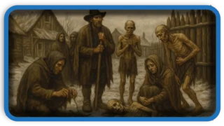Jamestown Colony Starvation Between 1609 and 1610