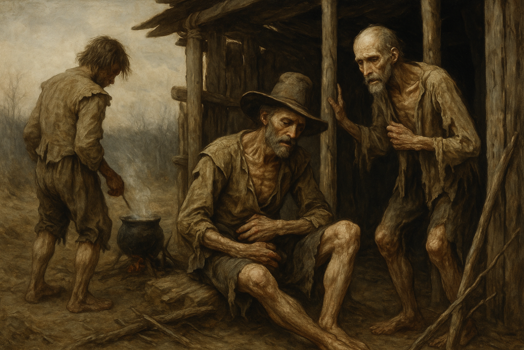 Jamestown Colony Starvation Between 1609 and 1610