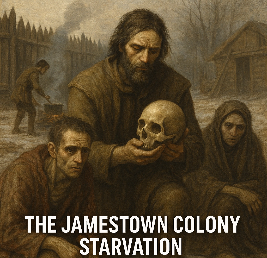 Jamestown Colony Starvation Between 1609 and 1610