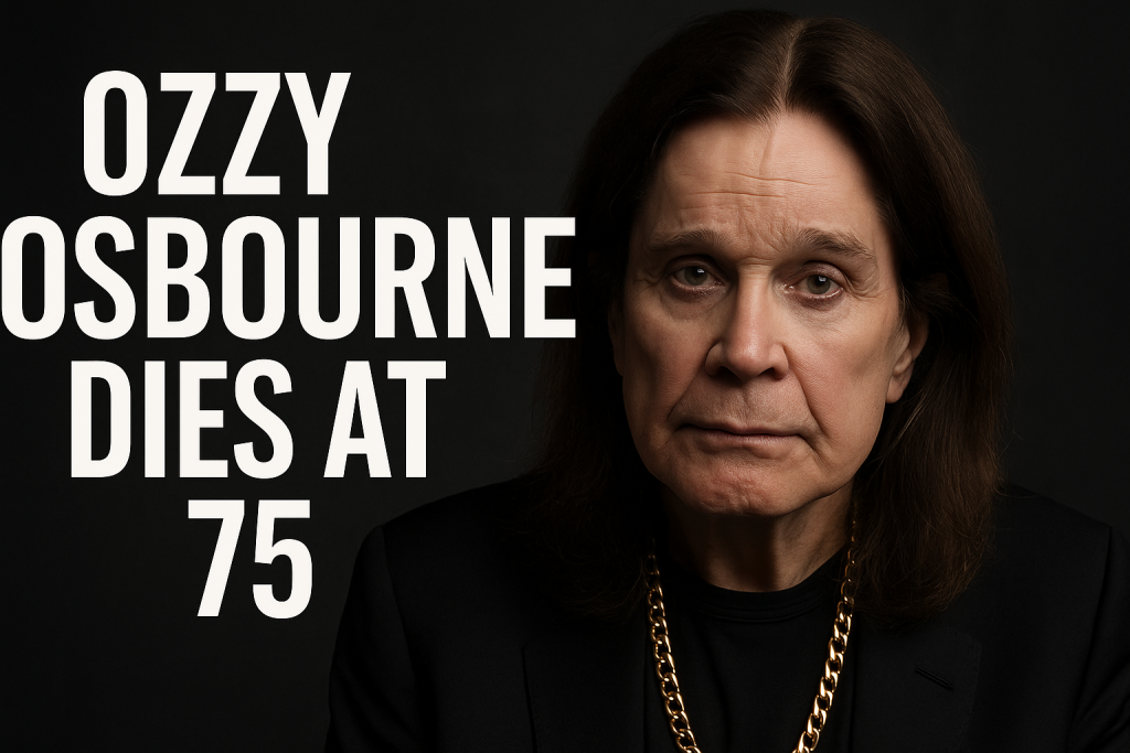Ozzy Osbourne Dies at 75 – The End of a Heavy Metal Era