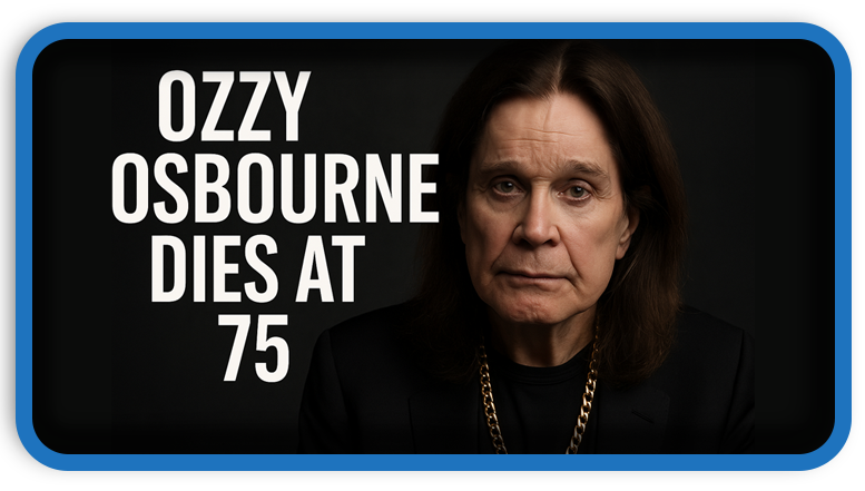 Ozzy Osbourne Dies at 75 – The End of a Heavy Metal Era