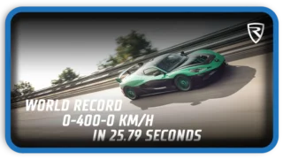 Rimac Nevera New 0–400–0 km/h Record in Just 25.79 Seconds