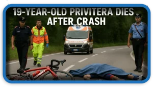 Tragedy at Giro della Valle d'Aosta 19-Year-Old Privitera Dies After Crash