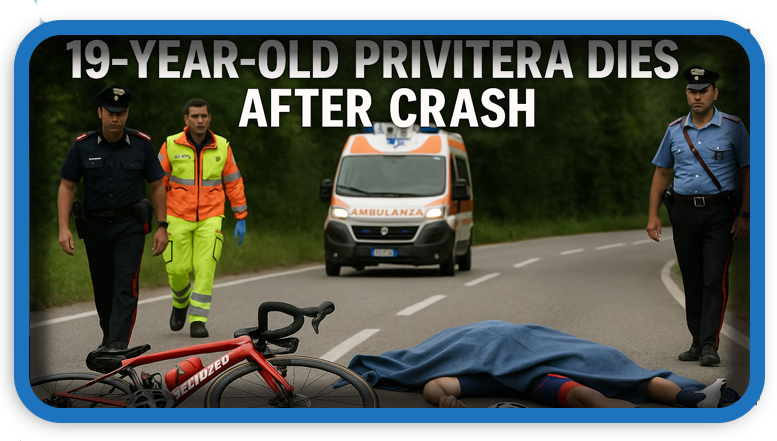 Tragedy at Giro della Valle d'Aosta 19-Year-Old Privitera Dies After Crash