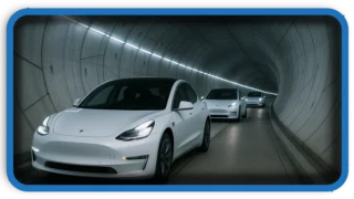 Tunnel Vision Inside the Tesla-Only Underground Highway