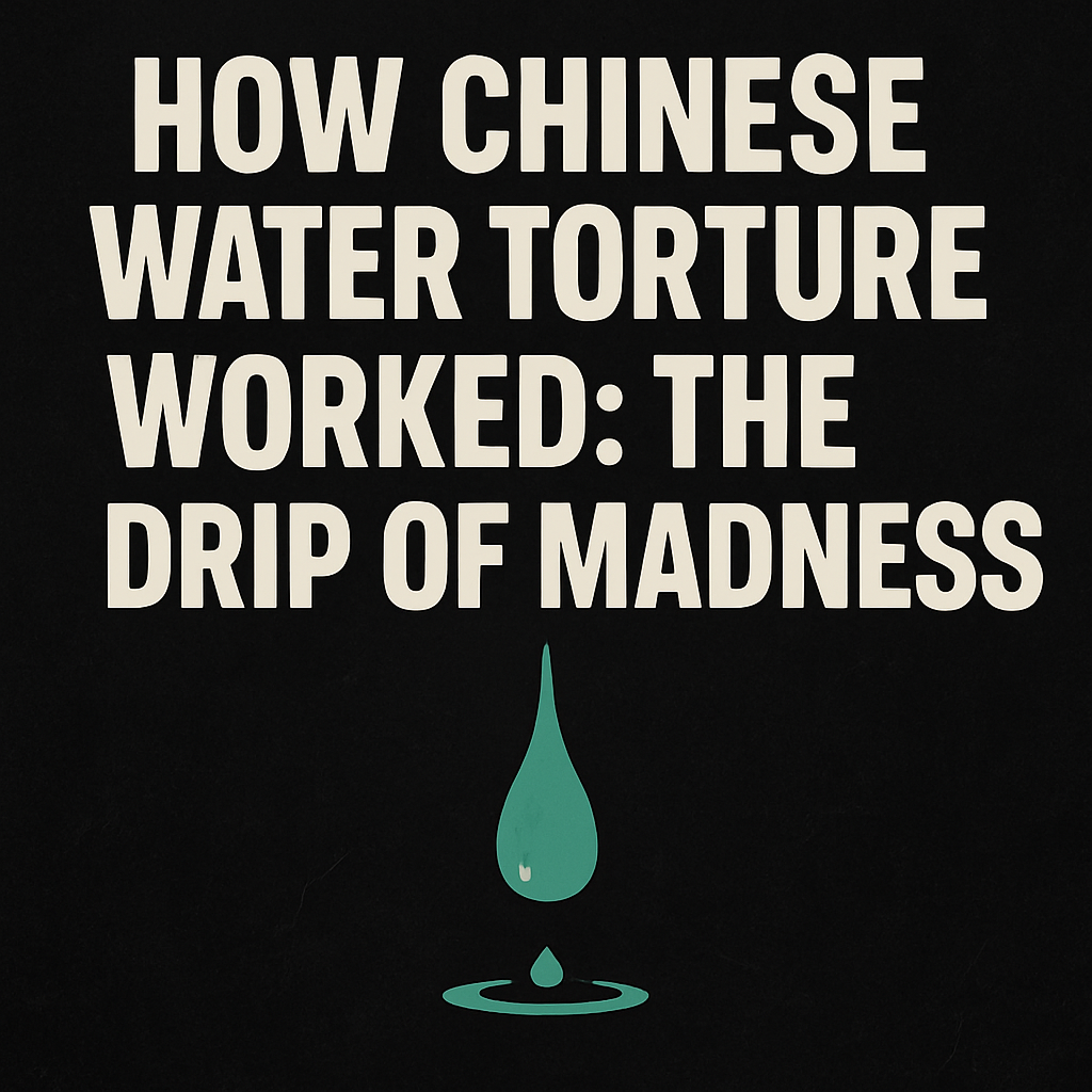 What Is Chinese Water Torture